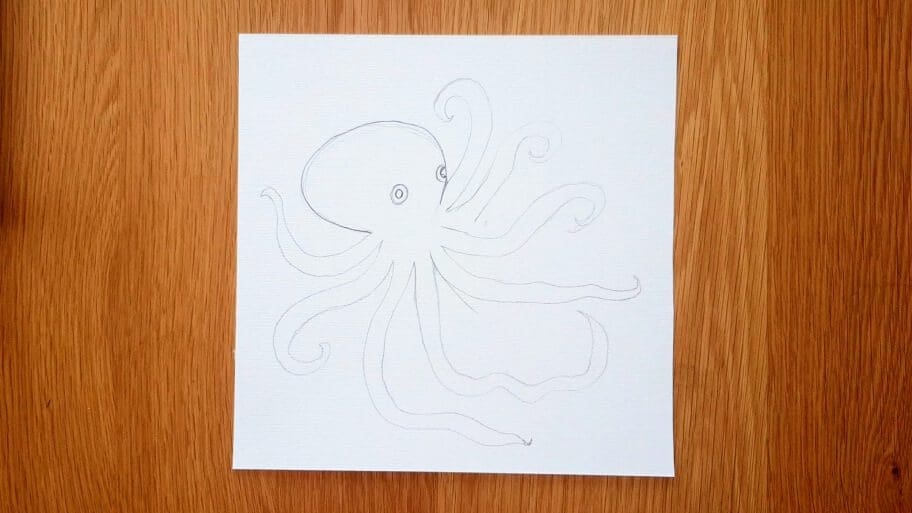 Octopus Drawing