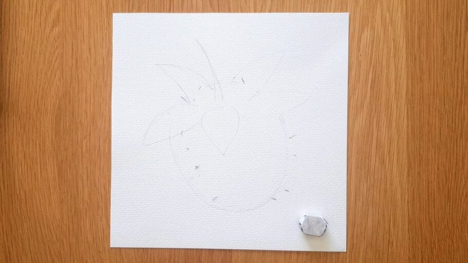 Raspberry Drawing Easy