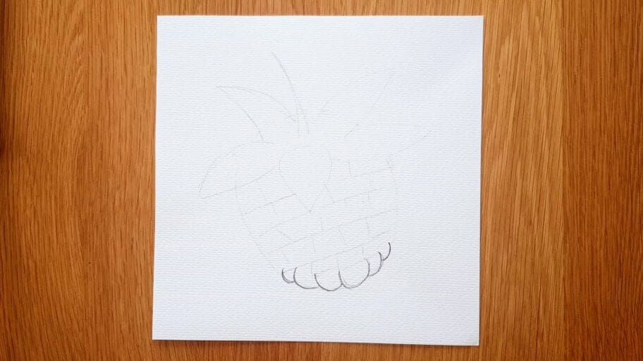 Raspberry Drawing Easy