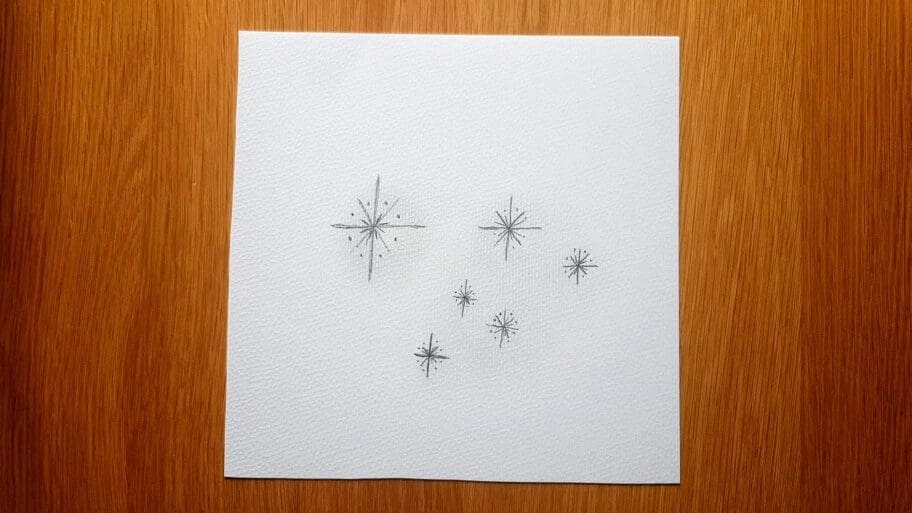 Sparkles Drawing