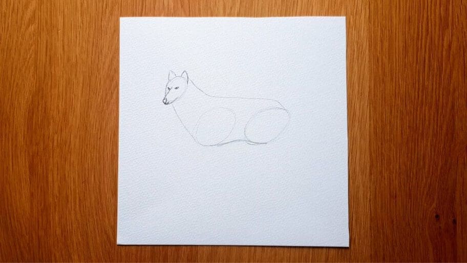 Wolf Drawing