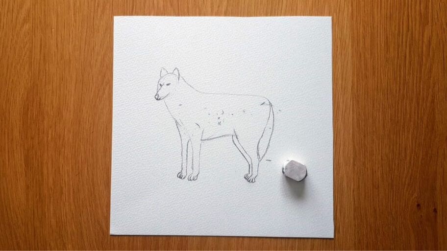 Wolf Drawing