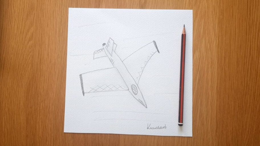 jet drawing