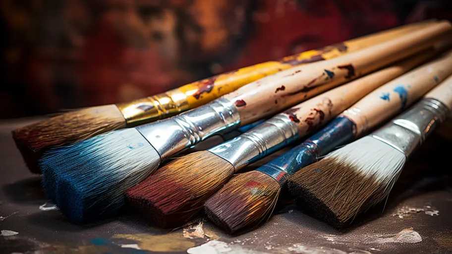 Types of Paint Brushes