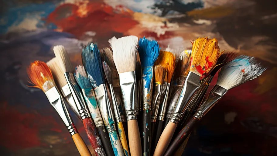 Types of Paint Brushes