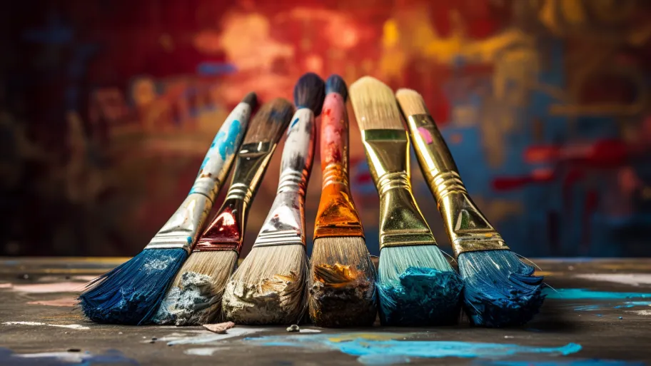 Types of Paint Brushes