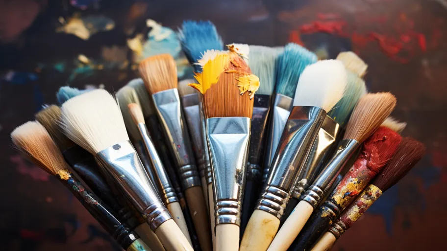 Types of Paint Brushes
