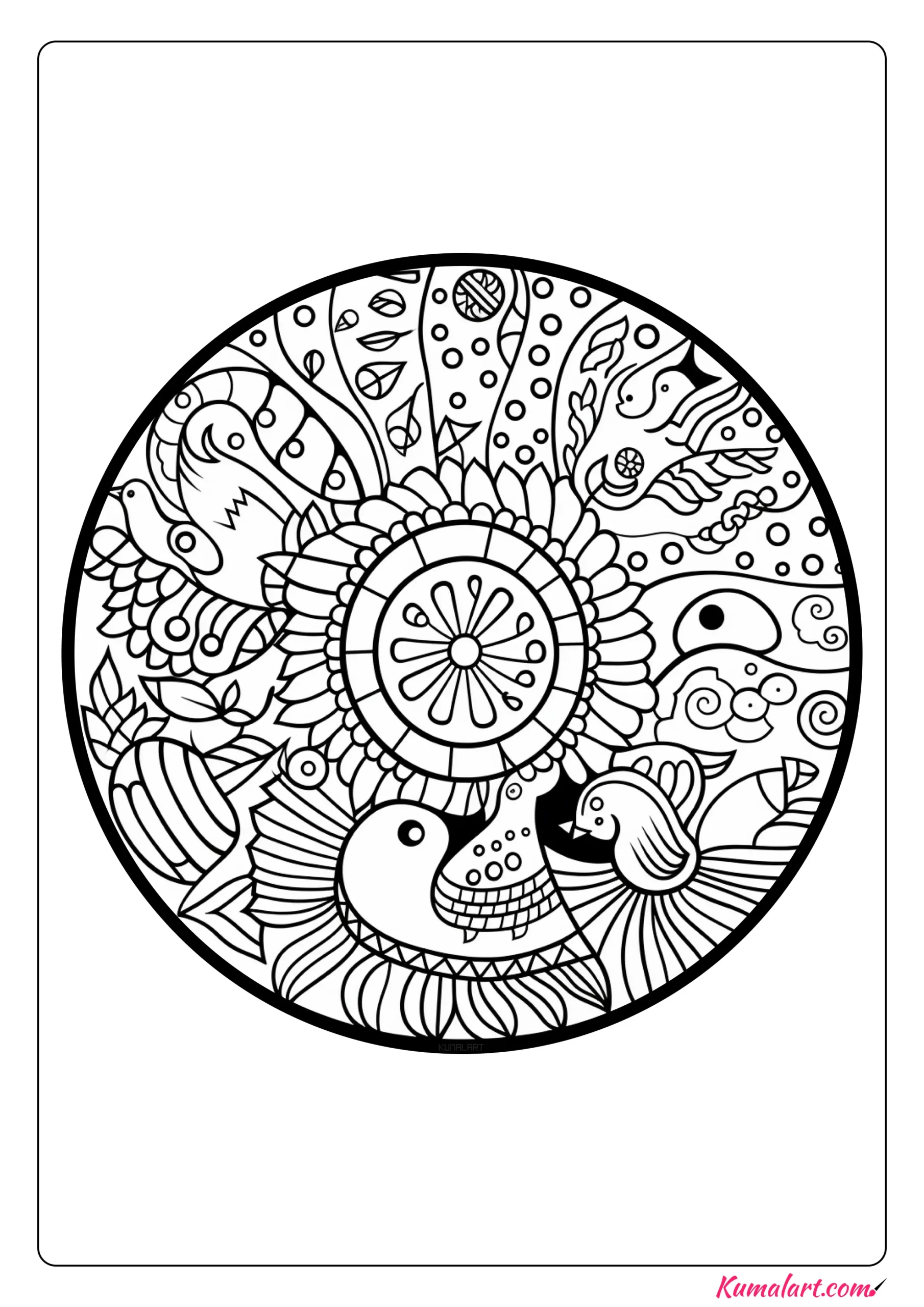 Supernatural Magic Coloring Page