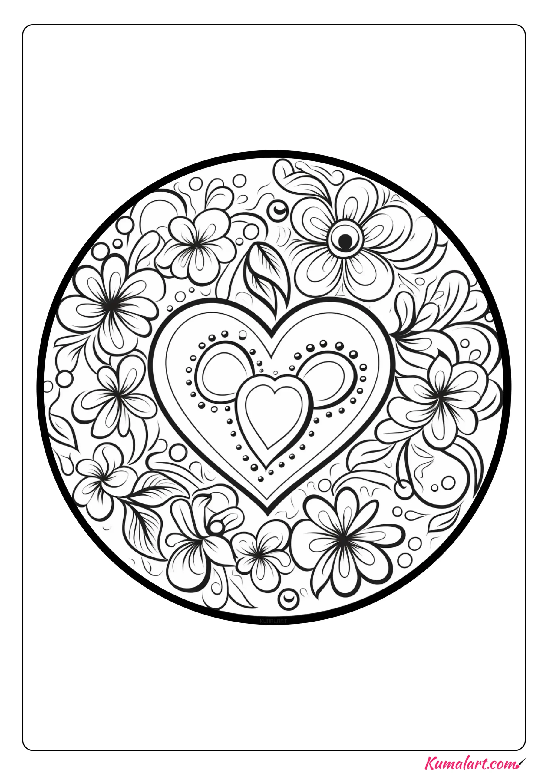Coloring Page Valentines Day Coloring Page Mandala Coloring Page 2 Coloring Page Valentines Day Coloring Page Mandala Coloring Page 2